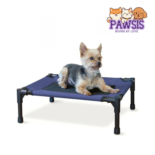 Pawsis - Dog Bed, Small, Navy Blue