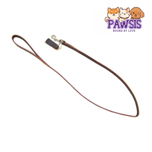 Pawsis - Leather Lead - 4' Long x 3/4" Wide