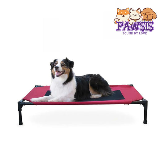 Pawsis - Dog Bed, Large, Navy Blue